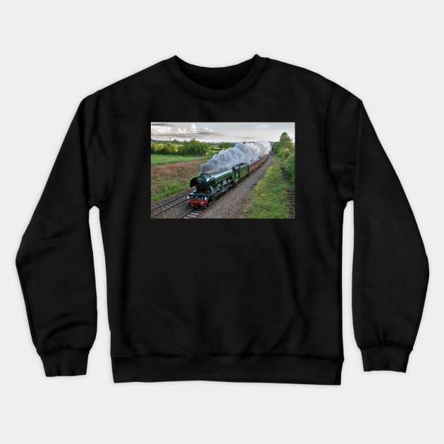 Flying Scotsman Crewneck Sweatshirt by SteveHClark